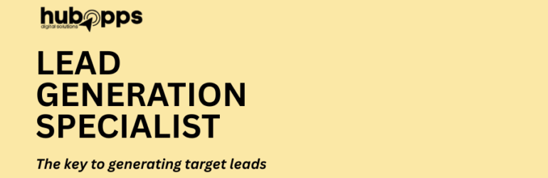 Sales Lead Generation Specialist (Remote)